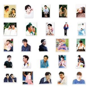 50张bkpp以你的心诠释我的爱行李箱贴纸涂鸦防水笔记本手账本装饰