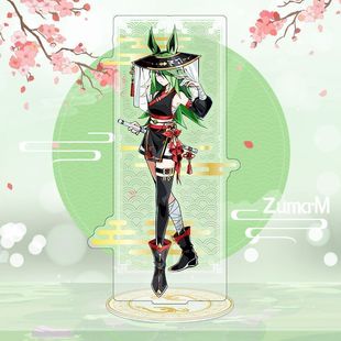 凹凸世界兰夜巧夕立牌周边凯莉安莉洁艾比祖玛雷伊秋桌面摆件礼物