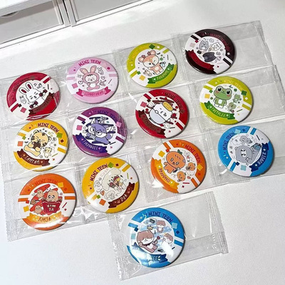 Seventeen周边吧唧书包胸针minit