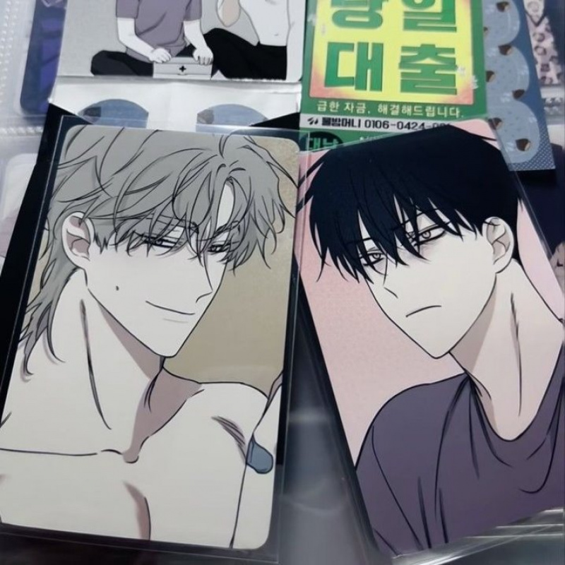 水边之夜卡贴OK绷小卡周边小卡装饰贴画磨砂小礼物吕泰州创意