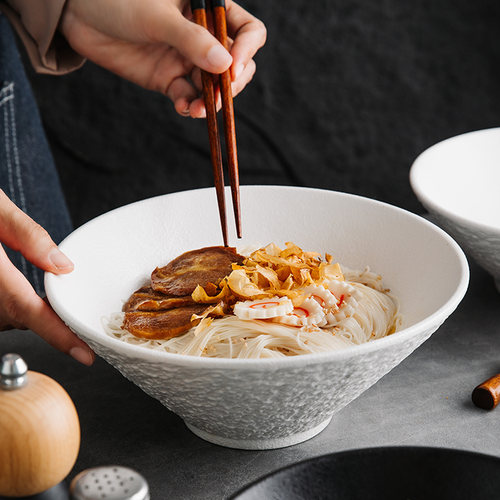 拉面碗斗笠碗高级感沙拉水果碗