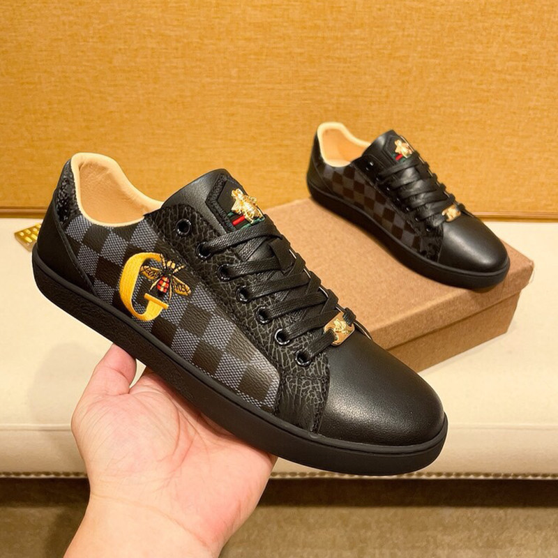 欧洲站奢侈品板鞋男士2026春秋流行新款潮牌爆款真牛皮百搭小黑鞋,流行男鞋,休闲板鞋,淘宝优惠券,粉丝福利购,淘宝优惠卷