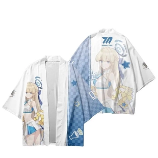 碧蓝蔚蓝档案周边同款 男女动漫痛衣服 羽织法披明日奈cos二次元