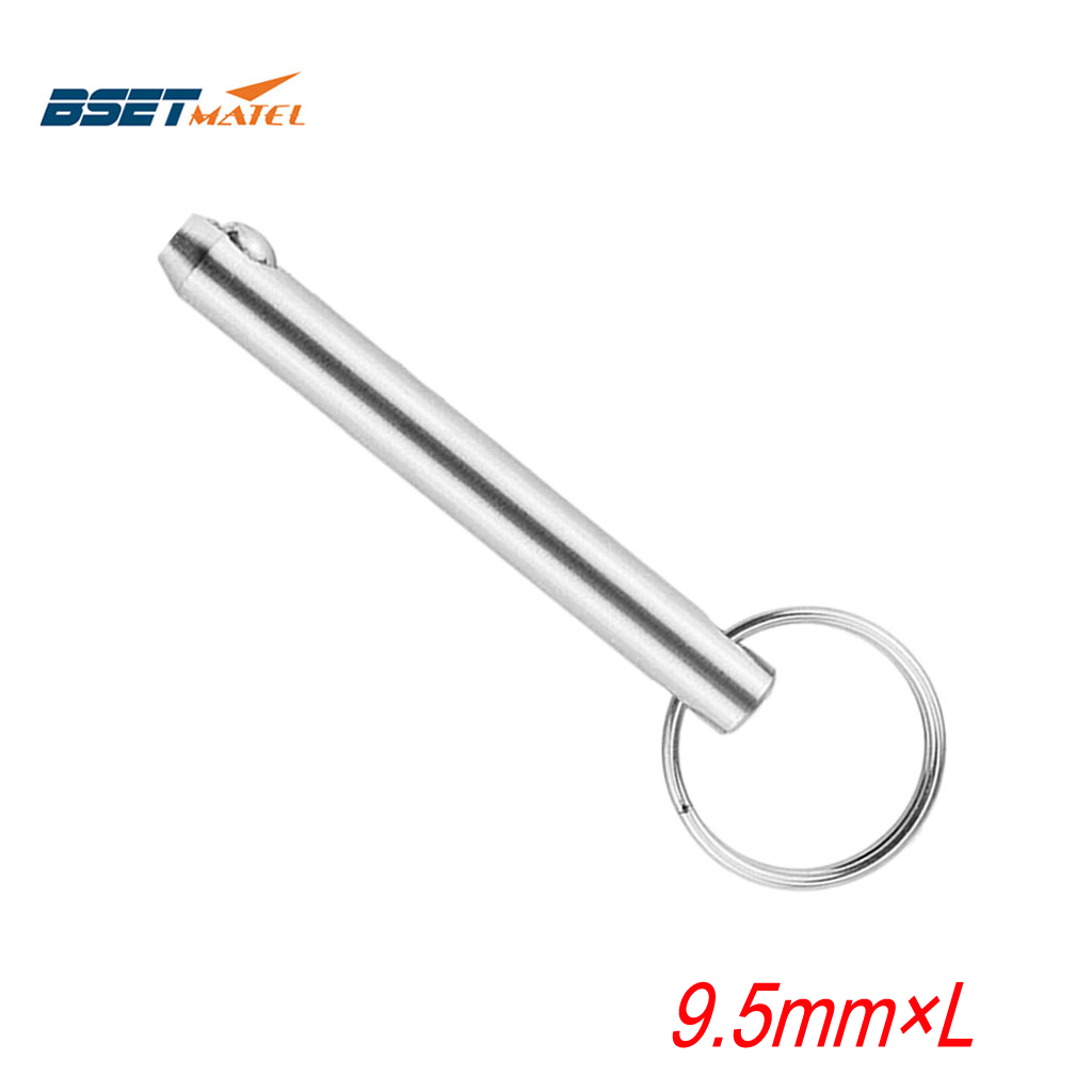 BSET MATEL 9.5mm 316不锈钢快卸销 弹簧锁紧销 止动销快装快拆销