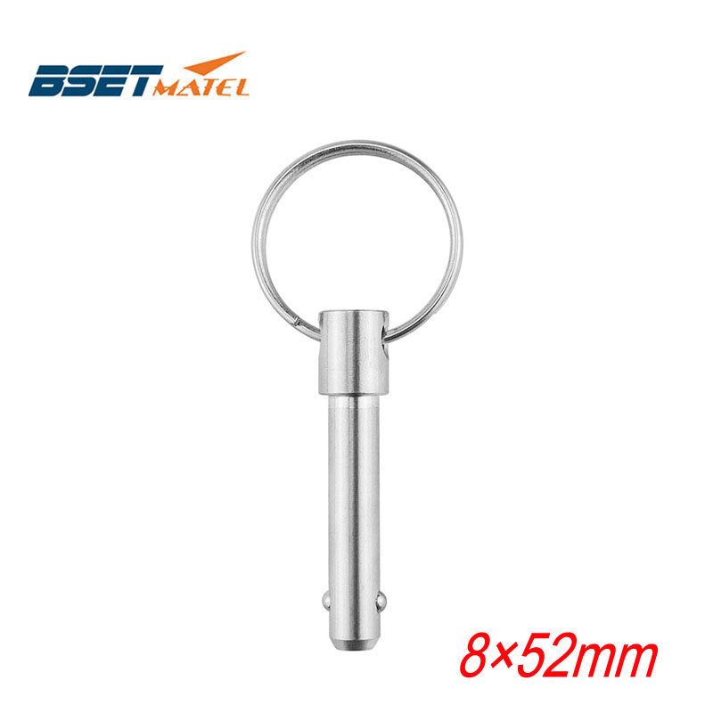 BSET MATEL 8mm双钢球 弹簧定位锁紧销 止动销 快拆装 安全保险销