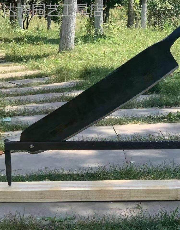 铡草刀秸秆铡刀切草铡草老式手工扎草刀小闸刀侧扎刀手动小型家用