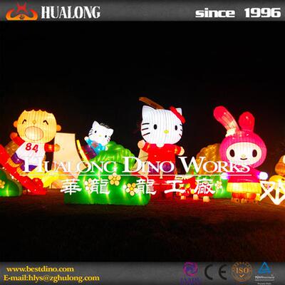 自贡彩灯年工厂夜游彩灯灯展主题灯会大唐不夜城夜市