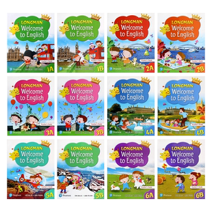 香港朗文welcome to english 1A 2A 3A 1B 2B 3B 456AB 新思维小学英语教师教辅工具书教学指导教具teacher's book