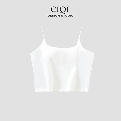 CIQI STUDIO  美背吊带一体式内搭短款露脐