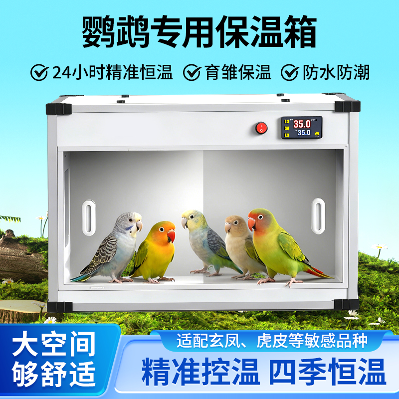 鹦鹉保温箱风暖保温箱宠物保温箱幼鸟雏鸟恒温箱0天玄凤牡丹