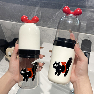 旅行漱口杯创意便携式牙膏牙刷收纳盒可爱牙具洗漱杯套装刷牙杯子