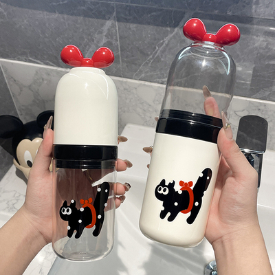 柒简多巴胺蝴蝶结漱口杯