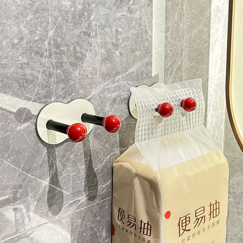 柒简抽纸挂钩防水防霉