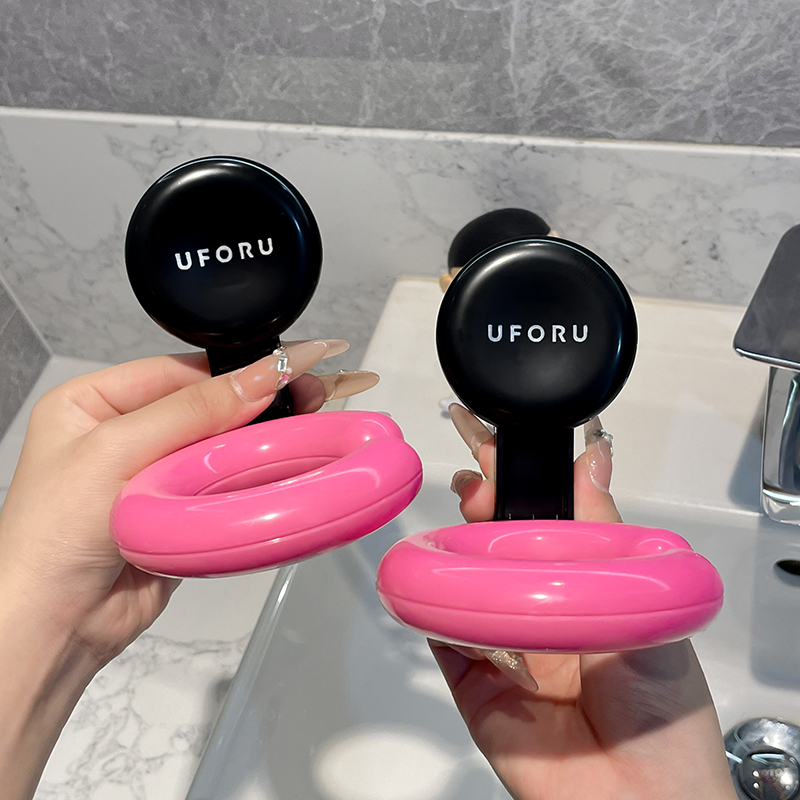 柒简吸盘无痕吹风机收纳架