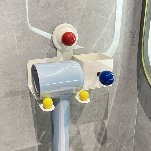 柒简多巴胺吹风机收纳架