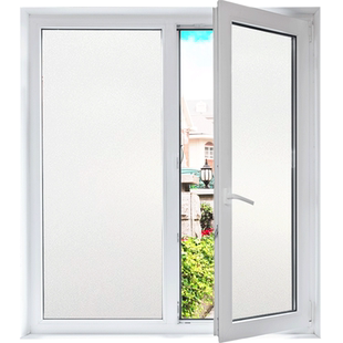 办公室磨砂玻璃贴膜防窥视窗户贴纸防走光防窥视隔断门透光不透明