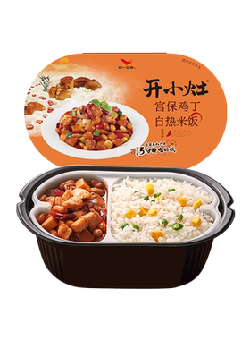 统一开小灶宫保鸡丁自热米饭