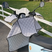 遮阳防晒罩电瓶摩托踏板车防水防风罩 电动车挡风被夏季 款 UPF50