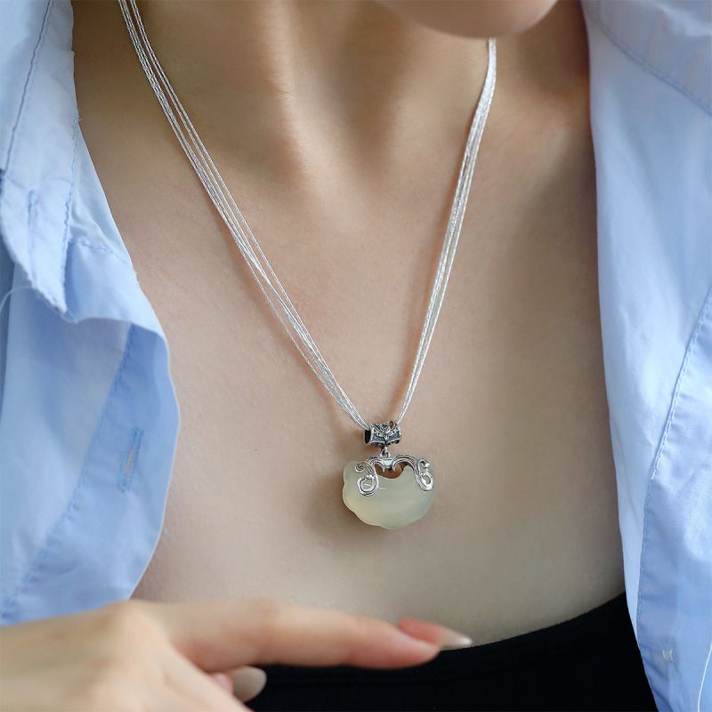 项链女S925银新中式国风