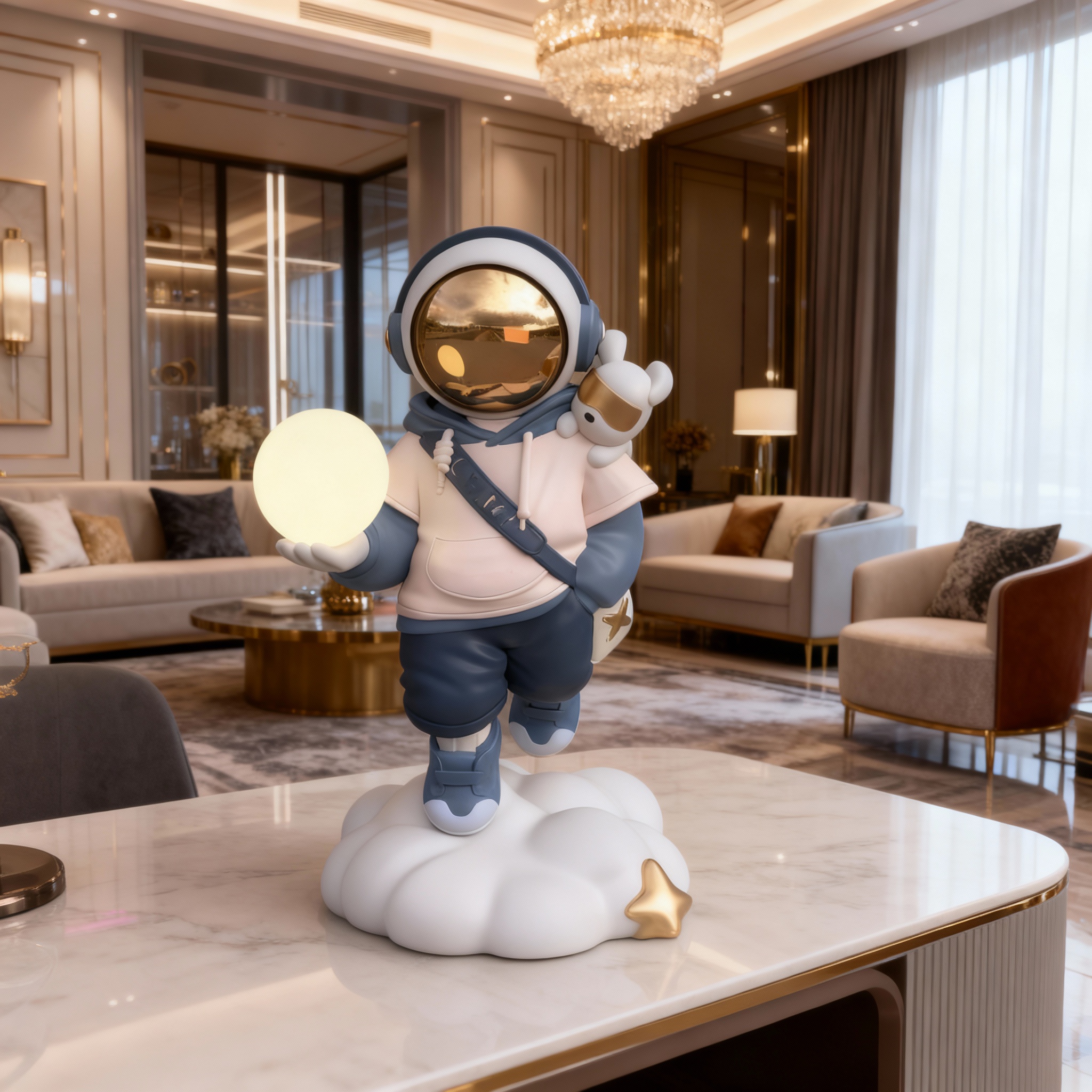 创意宇航员太空人装饰摆件