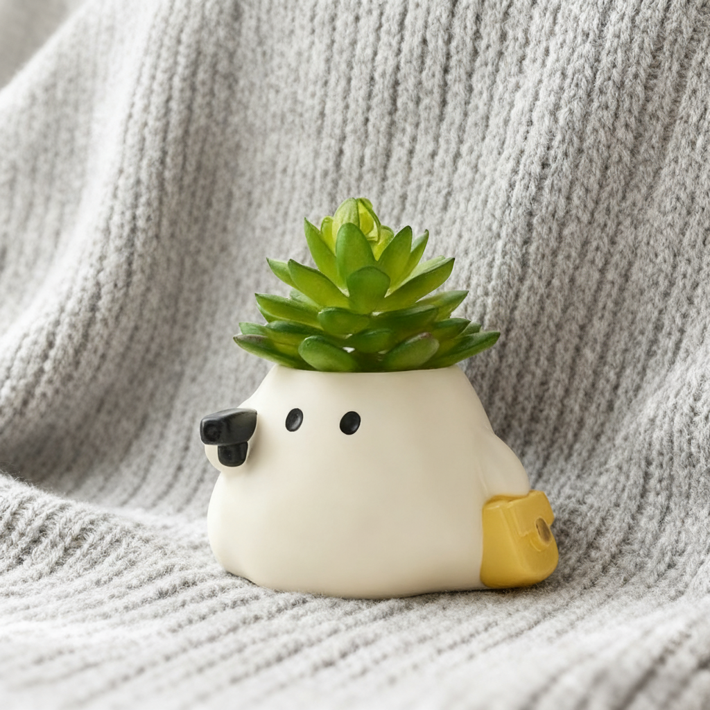 可爱卡通动物造型桌面摆件