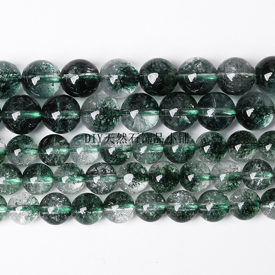 diy爆花招财转运手串简约风散珠