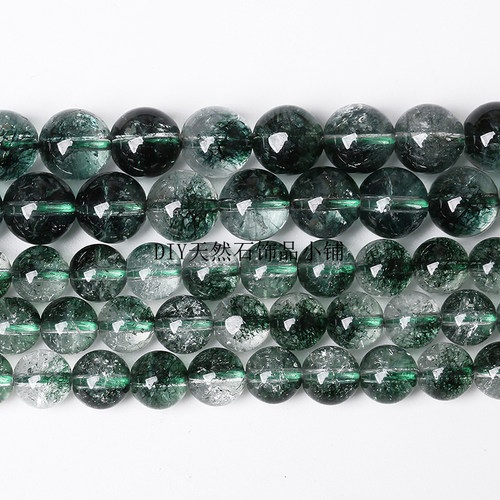 diy爆花招财转运手串简约风散珠