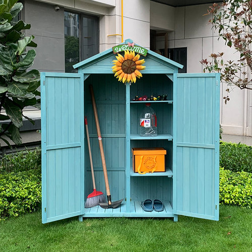 户外工具房庭院阳台花园防水防晒