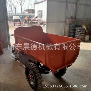 筑车工地电动灰斗车 用866手推拉砂浆翻建斗养殖场拉粪农车