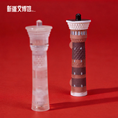 新疆文博馆丝绸之路塔冰箱贴国际大巴扎特色地标建筑旅游伴手礼