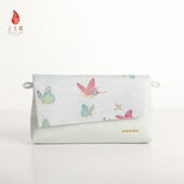 SAINTJOY XB3B095208002 彩白金 上久楷宋锦斜背包 晴春蝶戏图