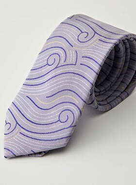 上久楷 宋锦领带 长年有余纹 PSS23A01 高级礼盒