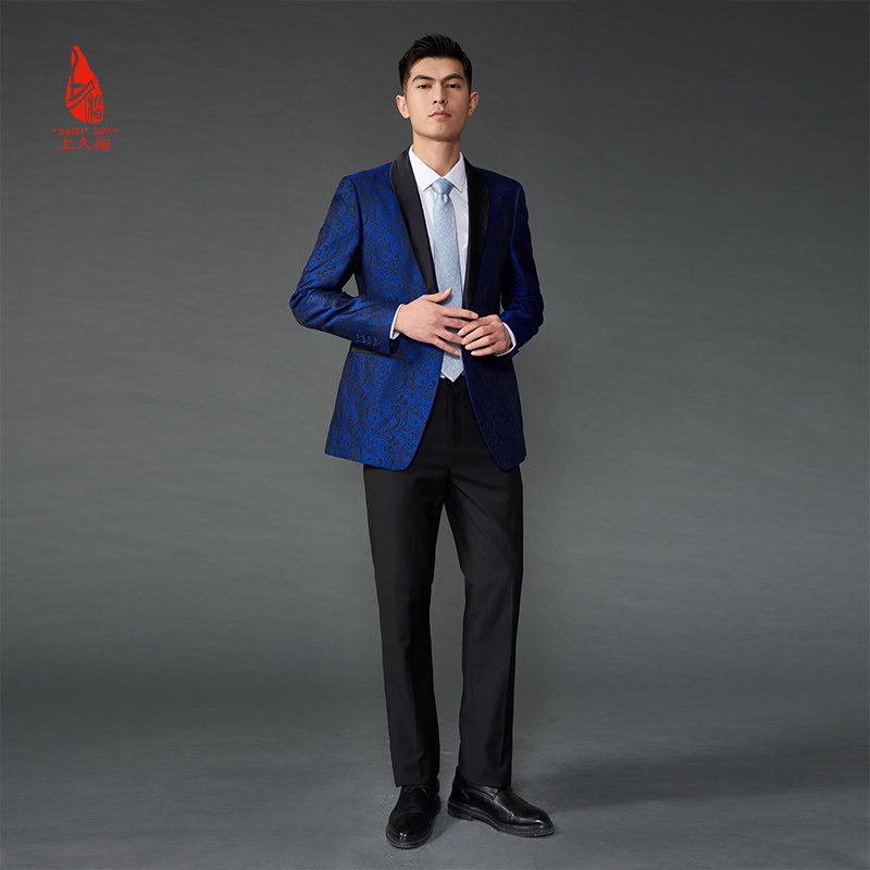 SAINTJOY/上久楷 宋锦领带 S纹 淡蓝LD15602-1,服饰配件/皮带/帽子/围巾,领带,淘宝优惠券,粉丝福利购,淘宝优惠卷