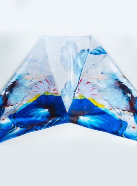 上久楷真丝披肩女式真丝披肩PJS21003水荷风裳 节日礼物送妈妈