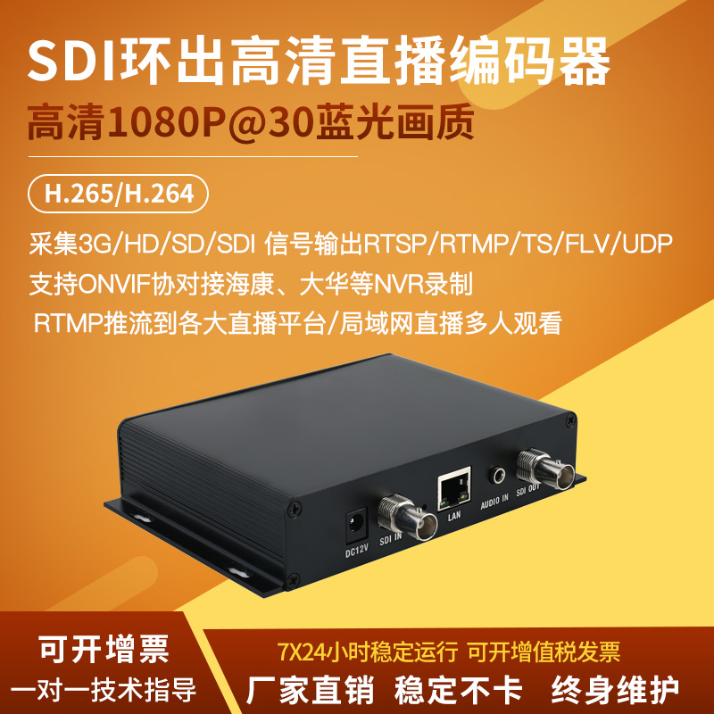 sdi环出视频编码器教育医疗直播