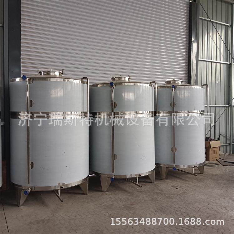 3立方酱油芝麻酱储存罐304不锈钢密封罐豆瓣酱陈醋储存设备