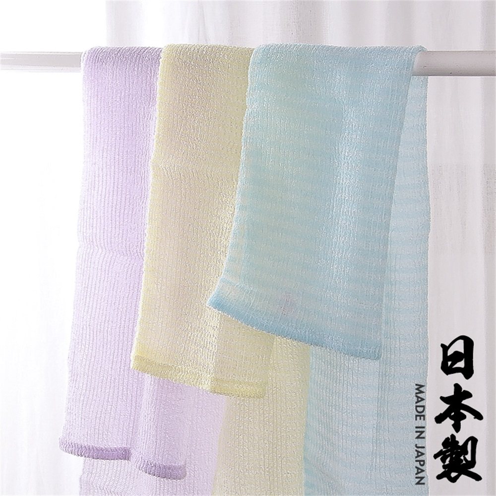 AISEN男士搓澡进长条搓后背双面洗澡巾强力去污起泡搓泥神器女生