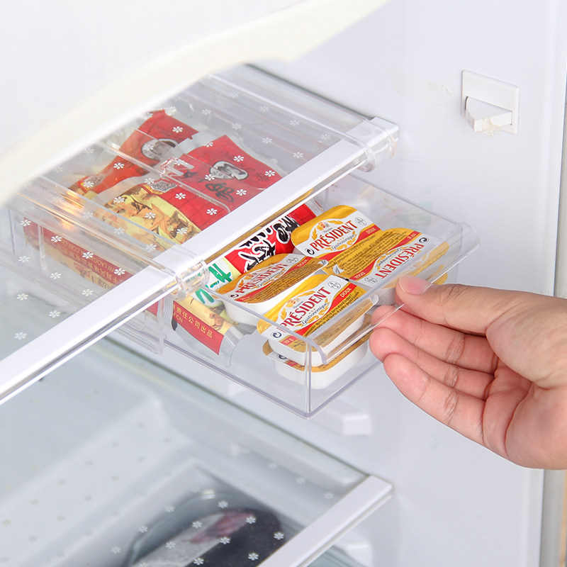 日式冰箱挂式保鲜盒食品长方形