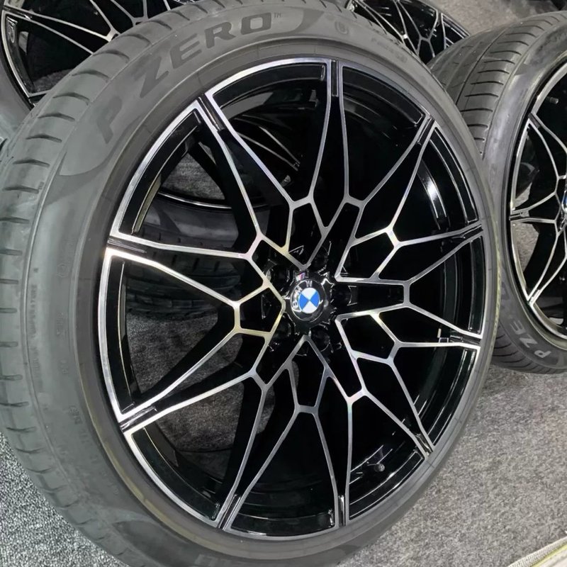 【议价】21寸宝马X3M X4M雷霆版轮毂带胎一套