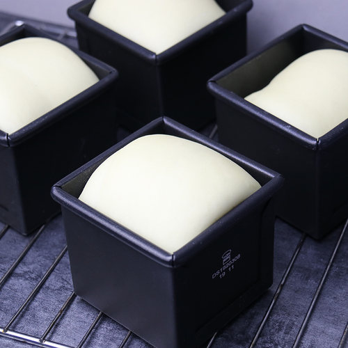 三能250g正方形2182吐司模具低糖土司面包盒立方SN2197铸铝2183