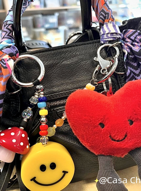 Lisa同款小黄鸭包包挂件绳饰品吊坠CCD相机手机链条钥匙扣高级感