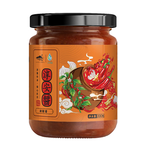 【千岛农品 】千岛湖娘心淳安酱 辣椒酱下饭 中辣 200g