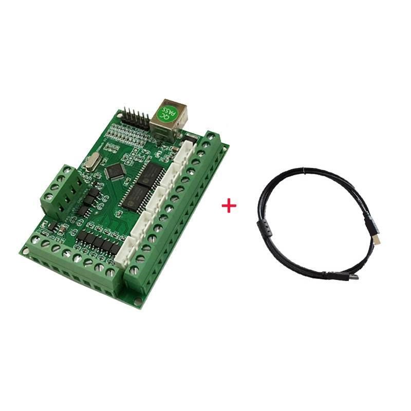 MACH3控制板五轴雕刻机主板CNC运动控制卡接口板步进电机驱动系统