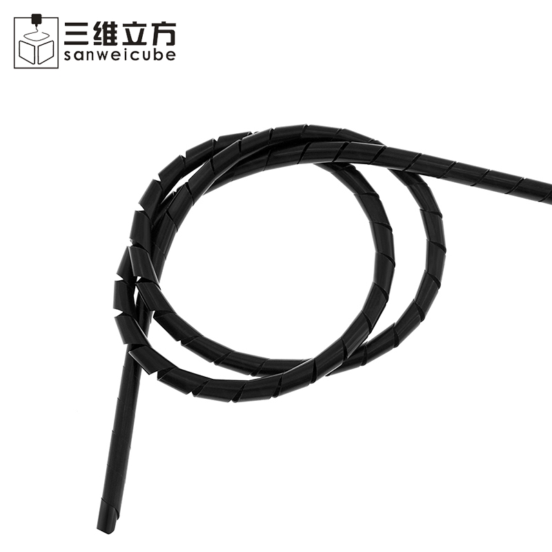 3D打印机配件 PE缠绕管 包线管 电线绝缘管 直径8MM  6MM 10MM