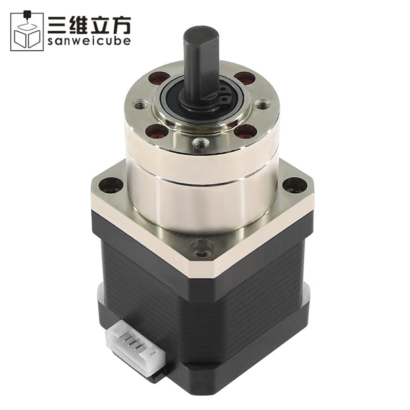 42行星减速步进电机17HS4401S-PG518混合式两相减速箱马达