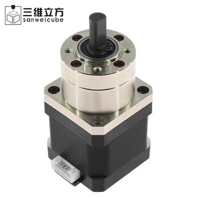 42行星减速步进电机17HS4401S-PG518混合式两相减速箱马达