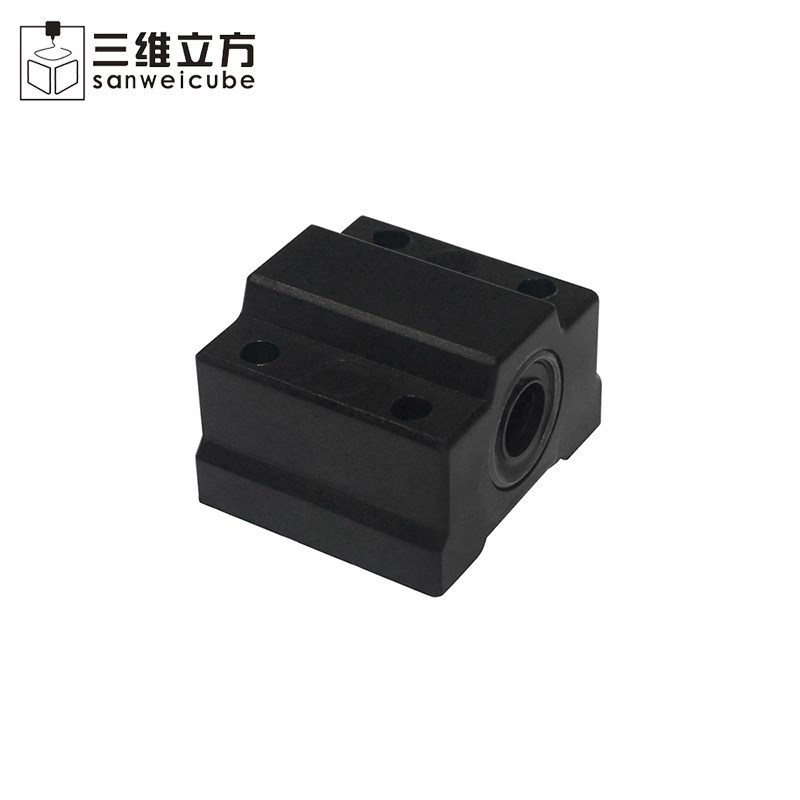 3D打印机配件 箱式直线导轨轴承 SCS8UU注塑版 精准孔位 内径8MM