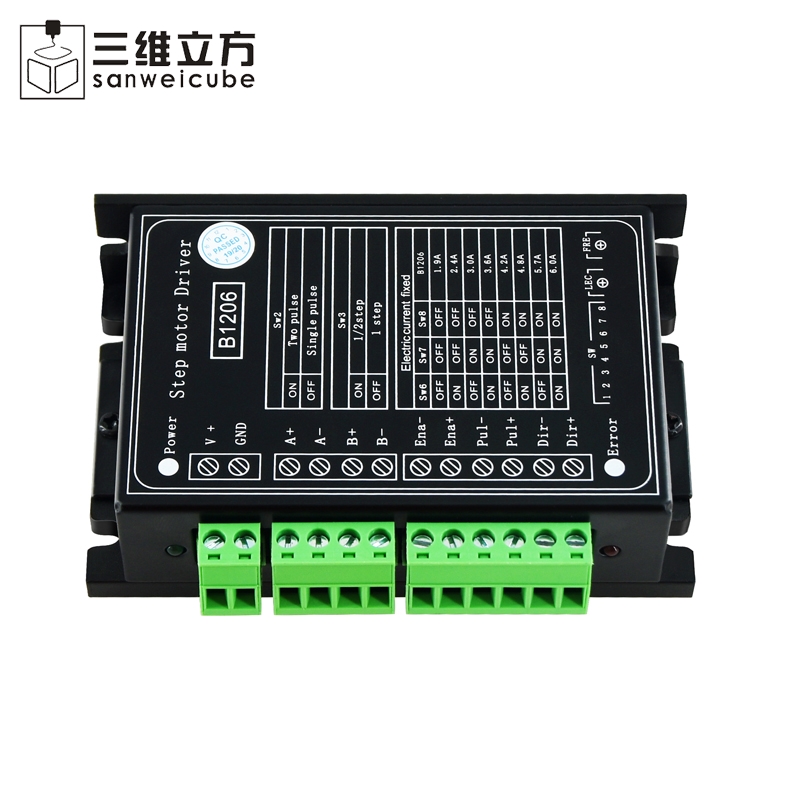 B1206整步/半步驱动器两相步进电机驱动器供电电压120V工作电流6A