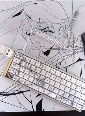 Childe外设 x WINS  主题联名 电竞磁轴螺旋航插线支持8K