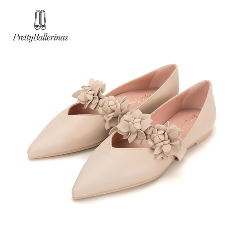 PrettyBallerinas花卉乐福鞋